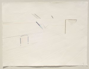 From the series "meine kapsel", 2012, 29 x 38 cm, coloured stamping on paper